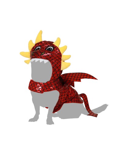 Dragon Pet Costume | Medium Size | Halloween & Party Dress-Up
